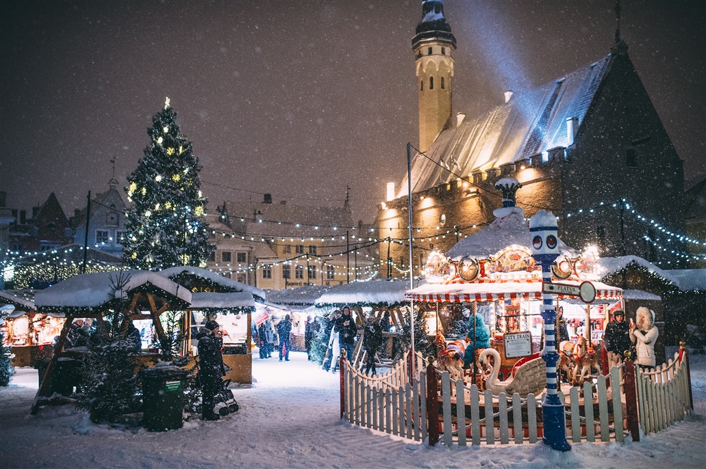Kerstmarkt tallinn, Estland