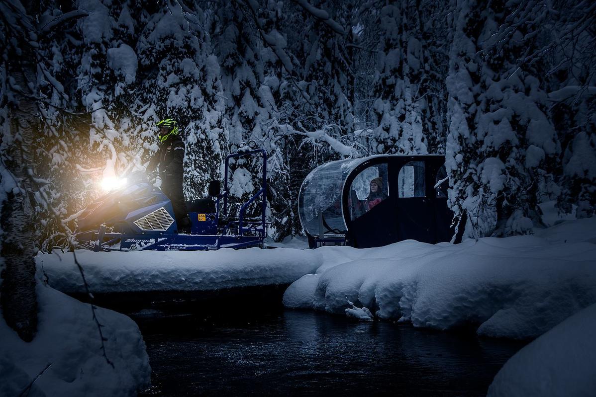 Finland Lapland Ruka noorderlicht jagen © Ruka safaris