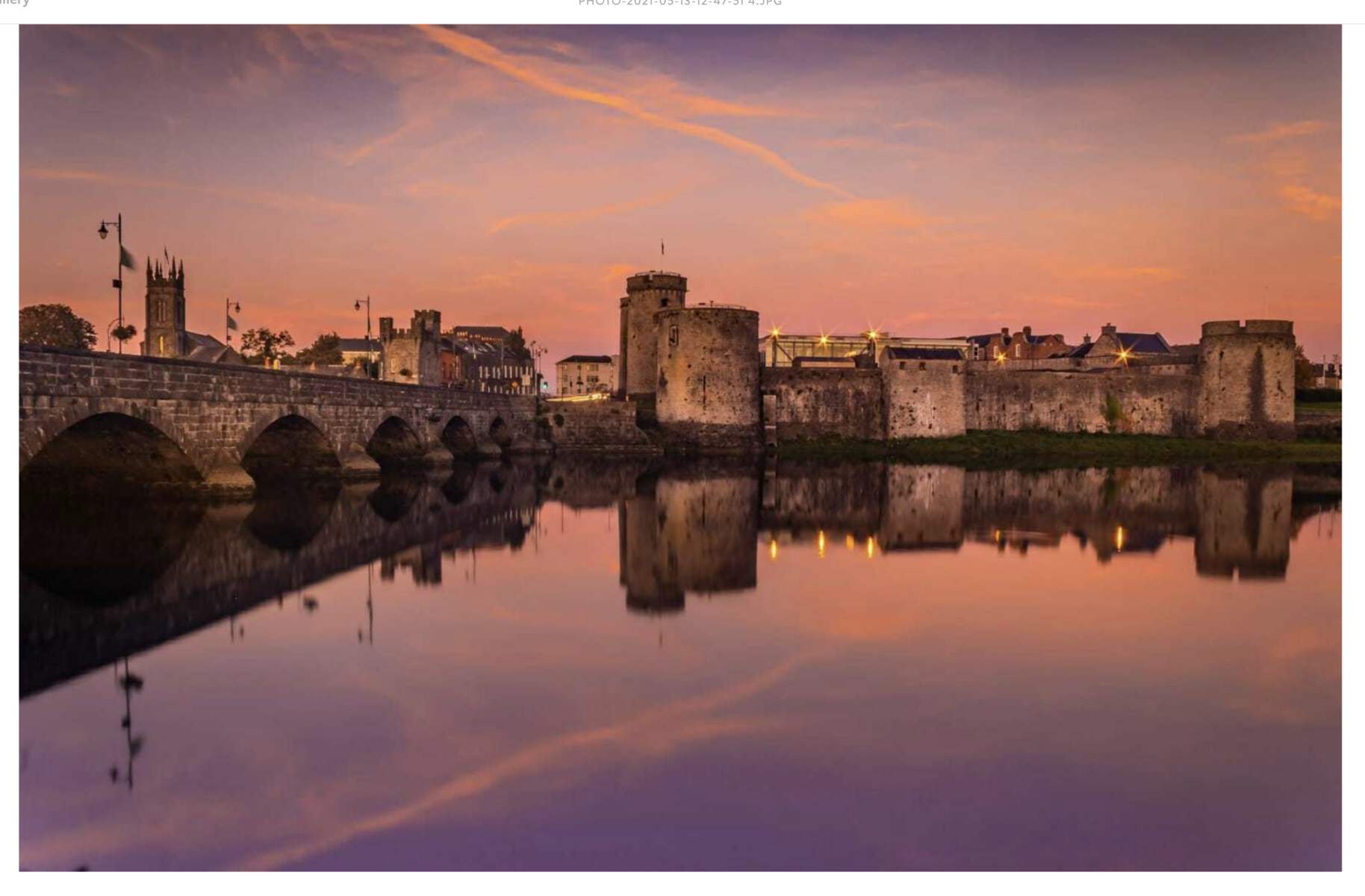 King Johns Castle Limerick City Web Size