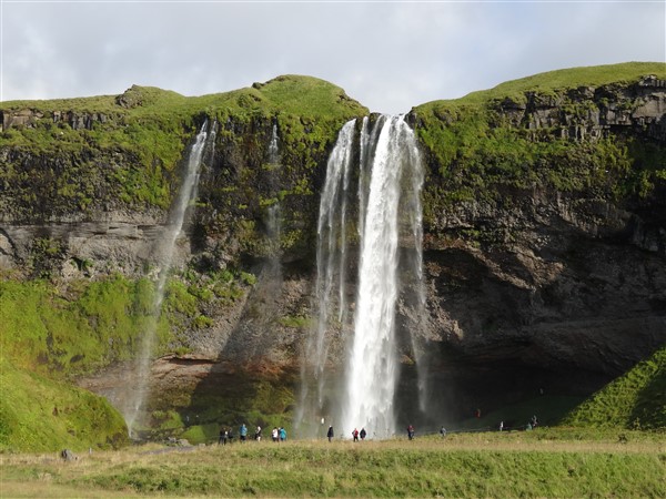 Skogafoss op IJsland