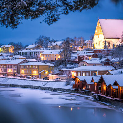 Porvoo Christmas Market VisitPorvoo old town 2