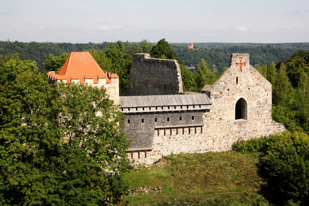 kasteel tussen bossen