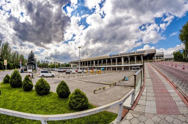 Kirgizië Bishkek Manas Airport modern