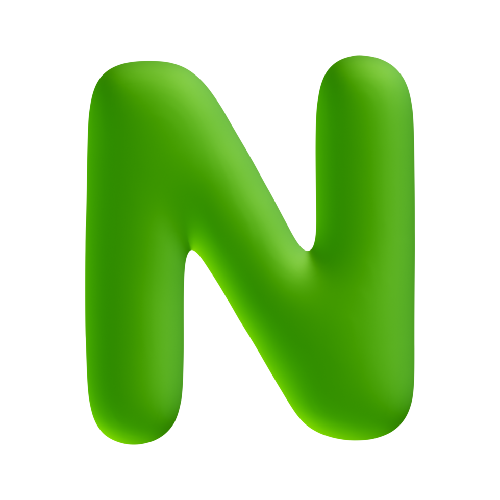 Letter N