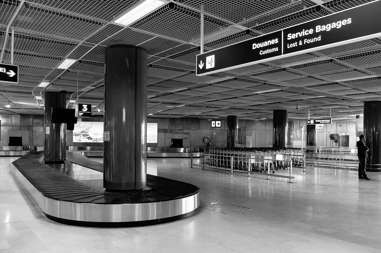 Bagageband luchthaven