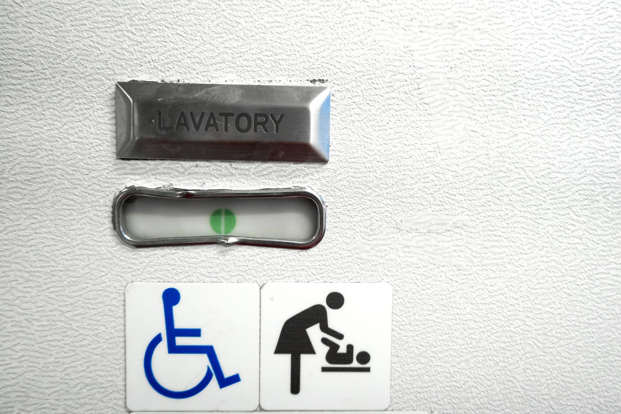 wheelchair sign airplane lavatory ©Try my best royalty free images